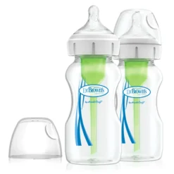 Dr.Brown’s Options+ Anti-Colic PP Bottle With Breast-Like Nipple 9oz 2pcs -Avène Store 063818 dr brown s options anti colic pp bottle with breast like nipple 9oz 2pcs 3 800Wx800H