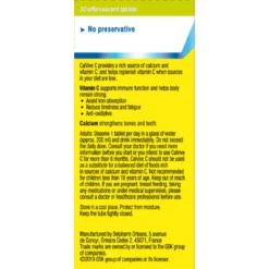 Calvive Vitamin C + Calcium Tablet (Lemon) 30pcs -Avène Store 130377 calvive vitamin c calcium tablet lemon 30pcs 5 800Wx800H