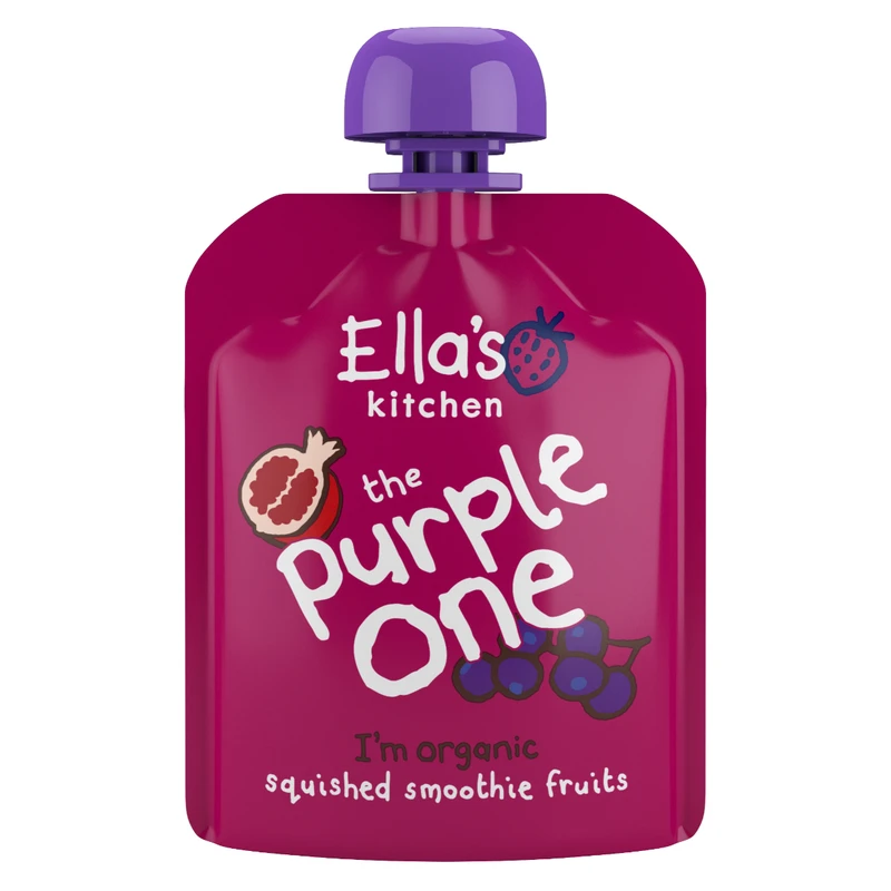Ella's Kitchen The Purple One Smoothie 90g X 5 Packs 3 Ella's Kitchen The Purple One Smoothie 90g X 5 Packs - Image 3