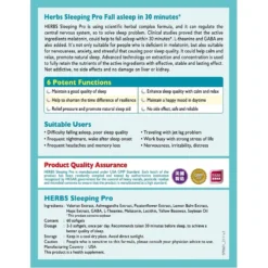 Herbs Sleeping Pro 60pcs -Avène Store 263996 herbs sleeping pro 60pcs 5 800Wx800H