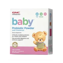 GNC Baby Probiotic Powder With Colostrum 20 Packets
