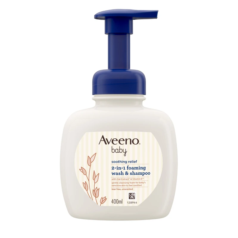 Aveeno Baby Soothing Relief Foam Wash 400mL 1 Aveeno Baby Soothing Relief Foam Wash 400mL