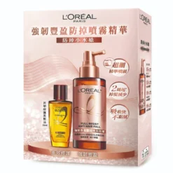 L'Oreal Paris Full Resist Anti Hair Fall Spray Set (Spray 90ml + Extraordinary Oil 30ml)
