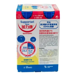 Supportan Drink Pineapple Coconut 200ml X 4pcs