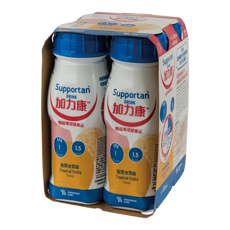 Supportan Drink Tropical Fruits 200ml X 4pcs 2 Supportan Drink Tropical Fruits 200ml X 4pcs - Image 2