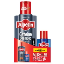 Alpecin Anti-Hair Loss Kit- C1 Caffeine 375ml + Caffeine Liquid 75ml)