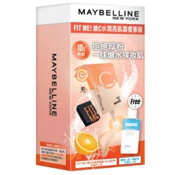 Maybelline Fit Me! Flush Tint Value Set 03 Natural 30ml + Eye Lip Make Up Remover 70ml