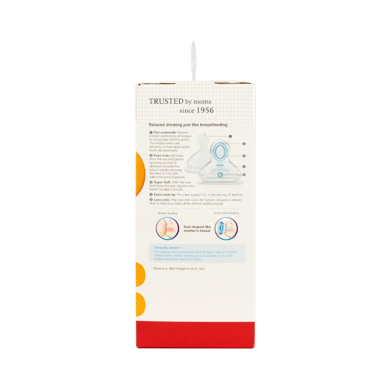 NUK Pch PPSU Bottle With Silicon Teat (0-6 Months) (Random Color) 150ml 3 NUK Pch PPSU Bottle With Silicon Teat (0-6 Months) (Random Color) 150ml - Image 3