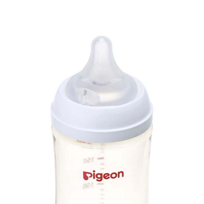 Pigeon PPSU Nursing Bottle With Peristaltic Plus M Size Nipple 8oz/240ml (Random Color) 3 Pigeon PPSU Nursing Bottle With Peristaltic Plus M Size Nipple 8oz/240ml (Random Color) - Image 3