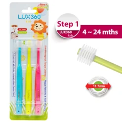 Vivatec LUX360 Toothbrush Step 1 (4-24 Months) 3pcs (Random Delivery) -Avène Store 737064 vivatec lux360 toothbrush step 1 4 24 months 3pcs random delivery 5 800Wx800H