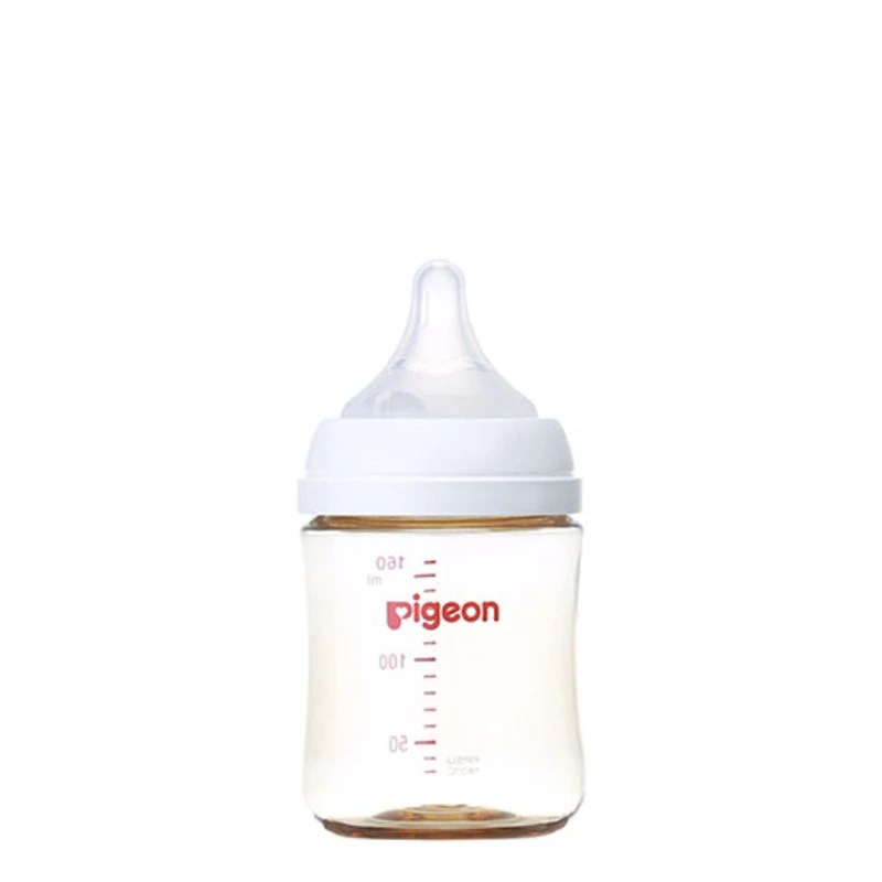 Pigeon PPSU Nursing Bottle With Peristaltic Plus SS Size Nipple 5oz/160ml (Random Color) 2 Pigeon PPSU Nursing Bottle With Peristaltic Plus SS Size Nipple 5oz/160ml (Random Color) - Image 2