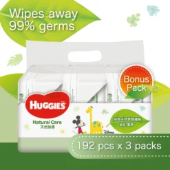 Huggies Natural Care Baby Wipes 192pcs X 3bags 5 Huggies Natural Care Baby Wipes 192pcs X 3bags -Avène Store 831115 huggies natural care baby wipes 192pcs x 3bags 3 800Wx800H