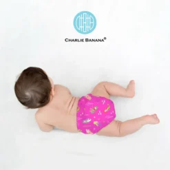 Charlie Banana Diaper One Size Hybrid AIO - Mermaid Zoe 1pcs + 2 Inserts -Avène Store 994632 charlie banana diaper one size hybrid aio mermaid zoe 1pcs 2 inserts 4 800Wx800H