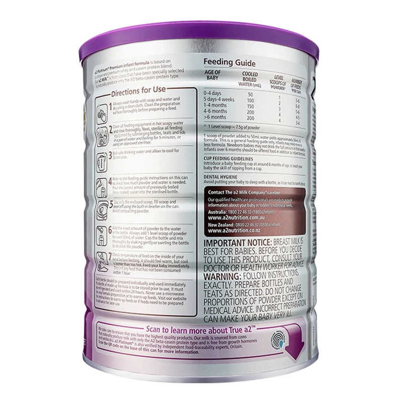 A2 Platinum Premium Follow-On Formula Stage 2 900g 3 A2 Platinum Premium Follow-On Formula Stage 2 900g - Image 3