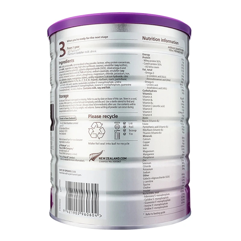 A2 Platinum Premium Follow-On Formula Stage 2 900g 4 A2 Platinum Premium Follow-On Formula Stage 2 900g - Image 4